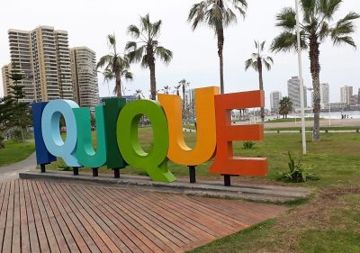 Letras de IQUIQUE en Parque Temático Cavancha