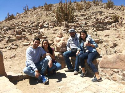 Turistas en Mamiña