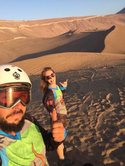 Sandboard en Duna Cerro Dragón