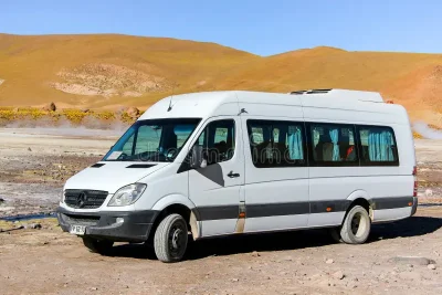 Mercedes Benz Sprinter en Desierto