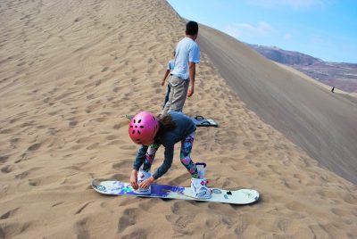 Sandboard en Duna Cerro Dragón