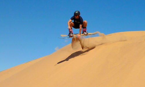 Sandboard en Cerro Dragón de Iquique