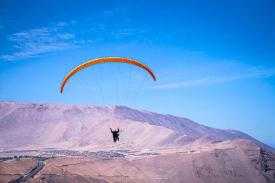 Vuelo en Parapentes sobre Iquique