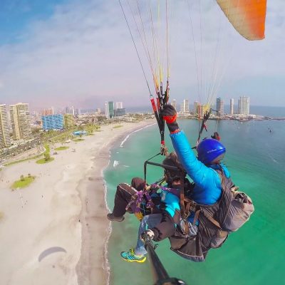 Vuelo en Parapentes sobre Iquique